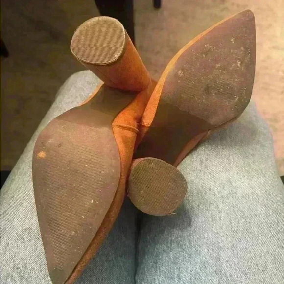 Tan Suede Boots - Picture 2 of 3